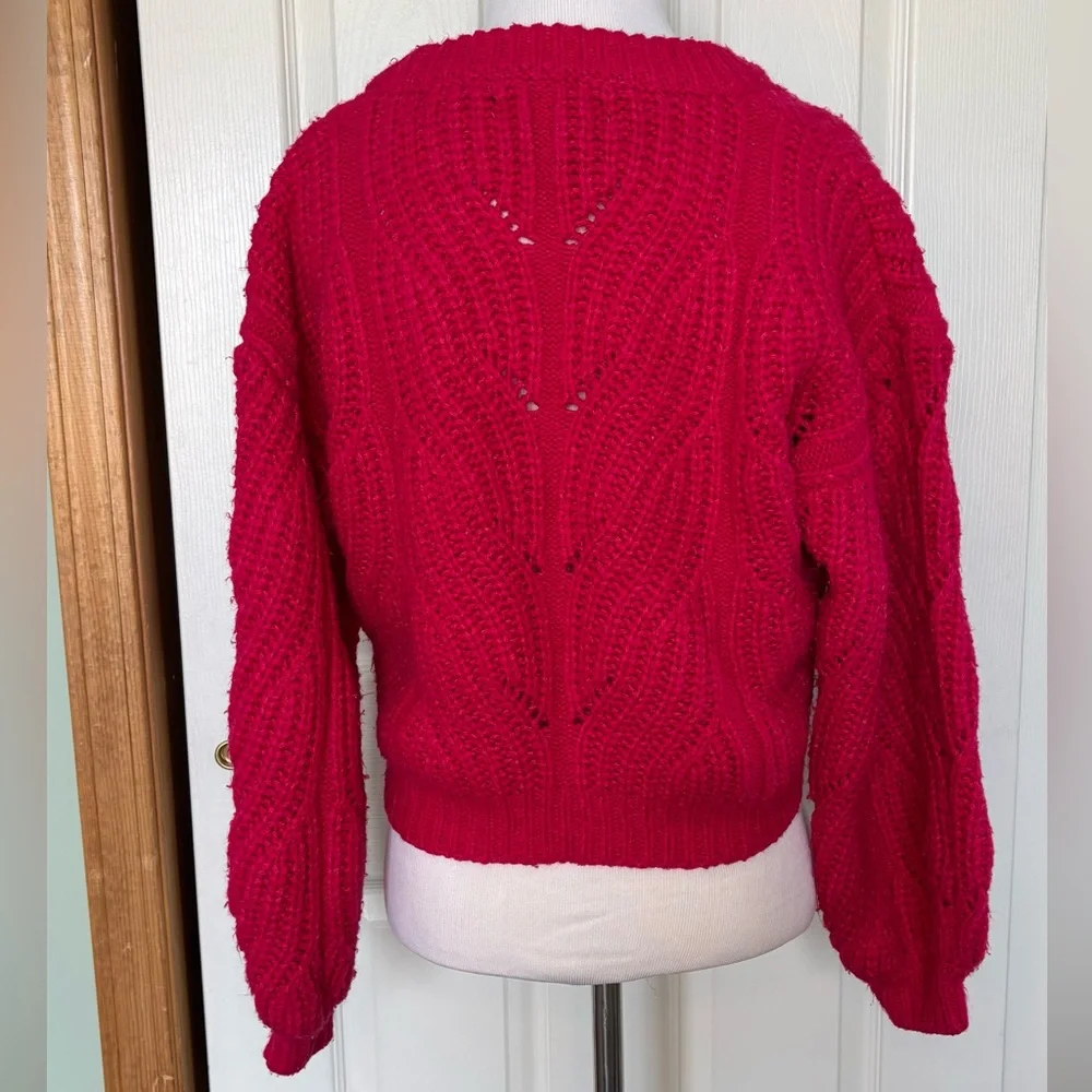 Forever 21 Fuchsia Knit Sweater
